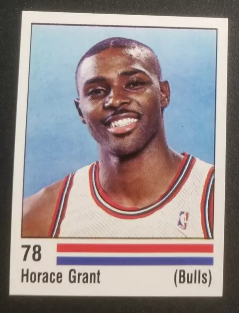 1988-89 Panini Stickers Spanish #78 Horace Grant Rookie Card Rc