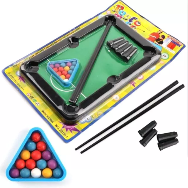 Indoor Sport Toys Mini Billiards Snooker Toy Set  Home Party Games