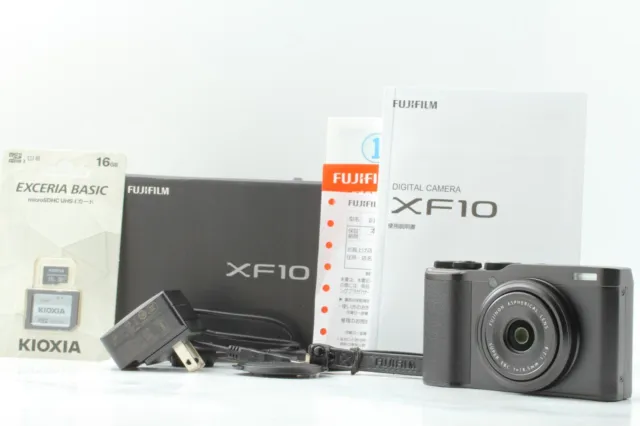 [TOP MINT in BOX] Fujifilm Fuji XF10 24.2MP Black Compact Digital Camera JAPAN