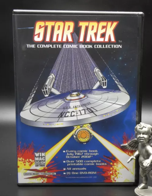 STAR TREK TOS Next Generation DS9 Voyager 500+ LICENSED Comics on DVD-ROM