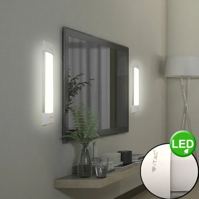 2er Set LED Parete Lampade Bianco Neutro Ospiti Illuminazione Stanza Samsung