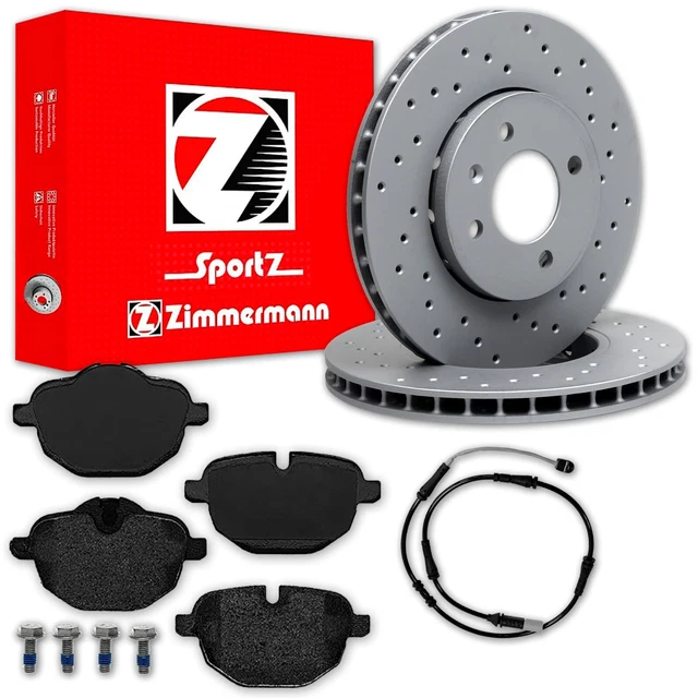 Kit Frein Arrière Complet ATE Pour BMW 1 Series E81 - Disques + Plaquettes + Mâchoires