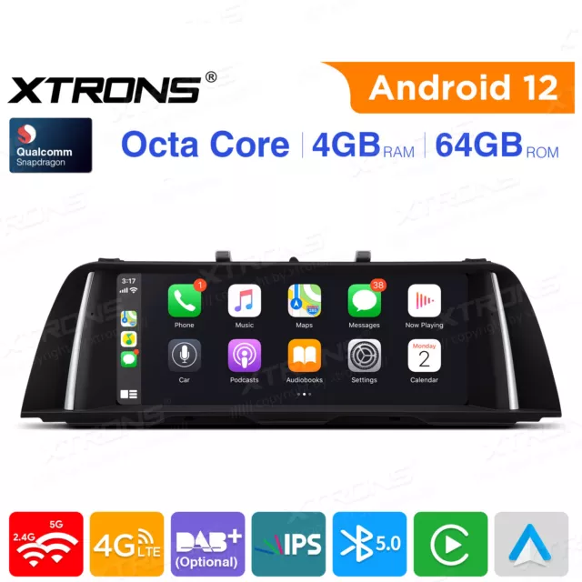 10.25 IPS Android 12 GPS NAVI Autoradio 8Core 64GB DAB+ WiFi für BMW F10 F11 NBT