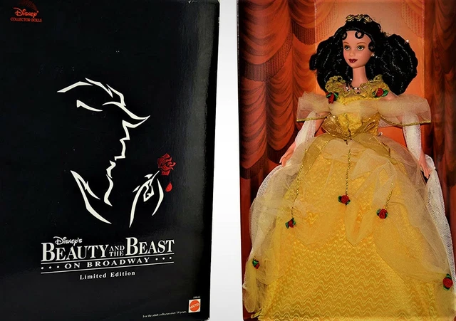 DISNEY BEAUTÉ ET la Bête Sur Broadway Belle Poupée Édition Limitée