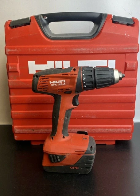 HILTI SFC 22 A 2 Speed Cordless Drill Driver with Case 22