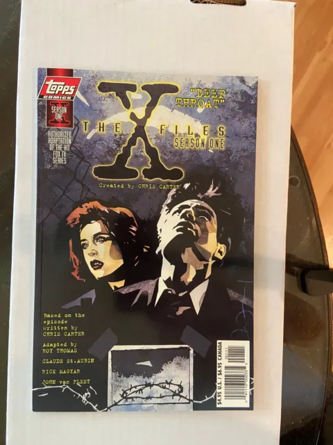 The X-Files Season One Vol. 1  Deep Throat Comic Book