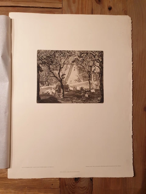 FRITZ SILBERBAUER (LEIBNITZ 1883 - 1974 Graz), Garten im Sonnenschein ...