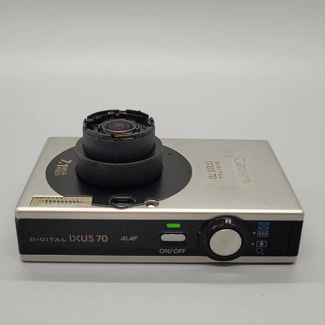 Canon PowerShot SD1000 IXUS 70 7,1 megapixel fotocamera digitale compatta argento testato 13