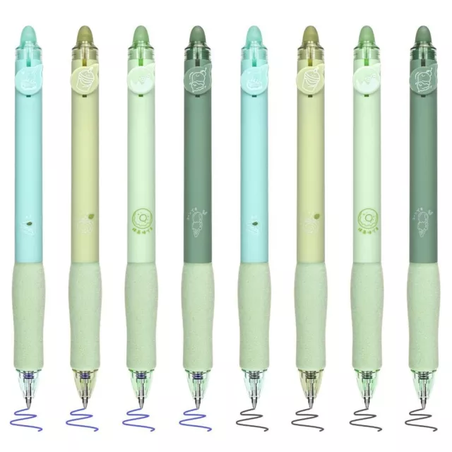 Lösch bar Gel Stifte 0,5mm Bürobedarf 8 Stück Tinte spitzer Stift  Büro