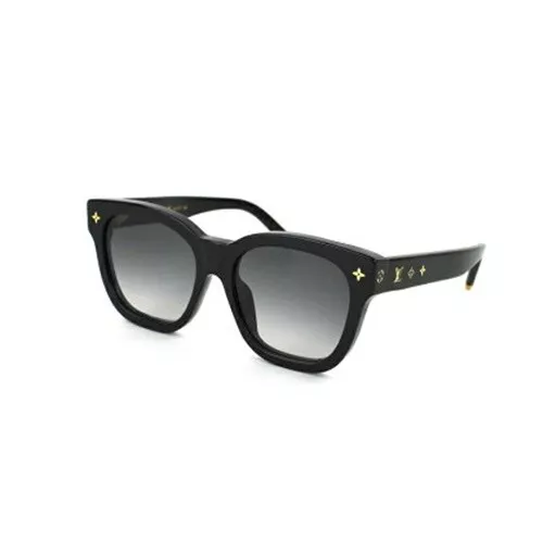 LOUIS VUITTON Z0936E Mascot Monogram Sunglasses Mens Black