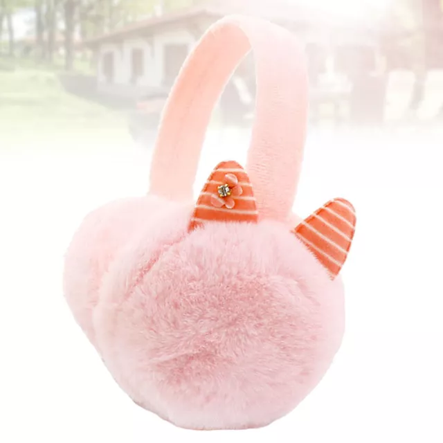 Warm Earmuffs Keep for Kids Child Miss Cold Protection Cute
