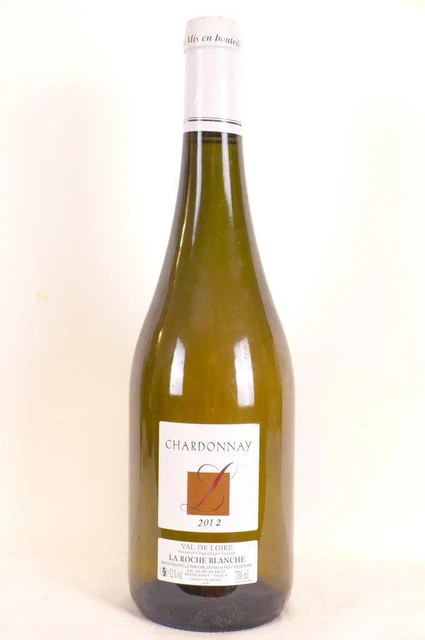 IGP val de loire la roche blanche chardonnay blanc 2012 - loire