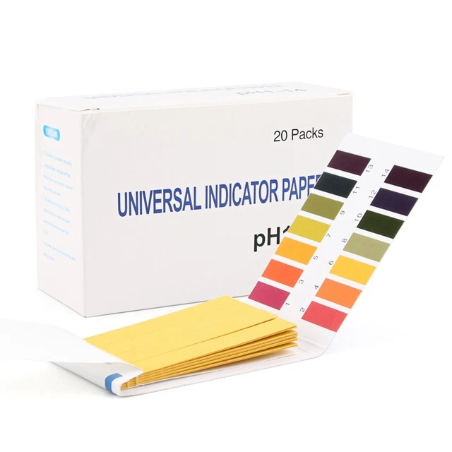 Durable 1-14PH Test Paper Testing Detect Human Body Strips Tester Indicator