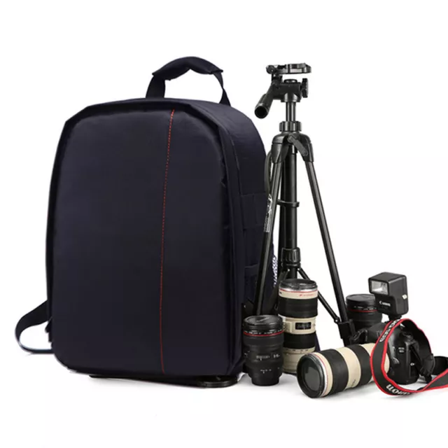 Waterproof DSLR SLR Camera Case Bags Backpack Rucksack For Canon Nikon Sony 'MB 3