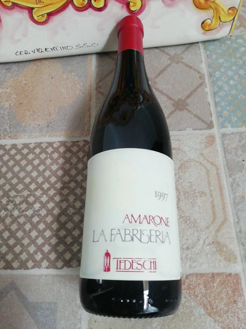 Vino Collezione-Vendemmia 1997-Amarone-Cru- La Fabriseria-Produttore-Tedeschi-