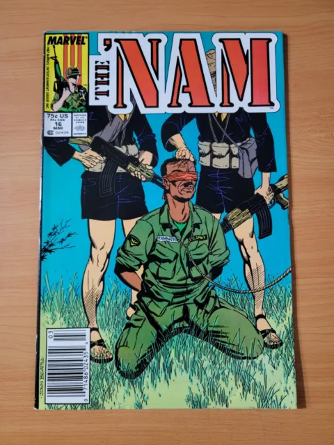 The 'Nam #16 Newsstand Variant ~ VERY FINE - NEAR MINT NM ~ 1988 Marvel Comics