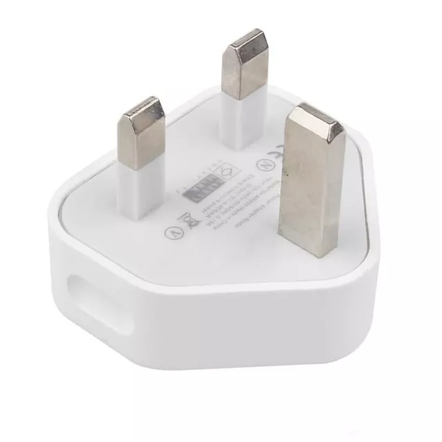 Adapter Charger USB 3 Pin Uk Main Plug For phone iphone 5 6 7 8 X XR XSMAX IPAD