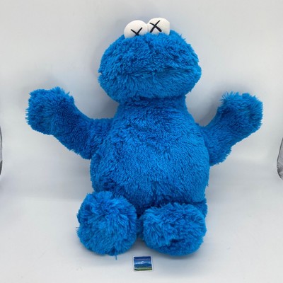 cookie monster kaws doll