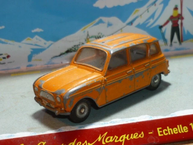 DINKY TOYS RENAULT 12 ORANGE Ref 1424 avec Boîte d'origine