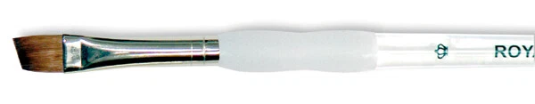 Paquete de 6 cepillos angulares de arena pura de agarre suave Royal Lnagnickel - 1/8" de ancho -SG1160-1/