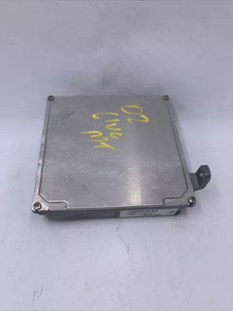 02 Honda Civic 1.7 Mtx Ecm Ecu Pcm Control Module 37820-Plm-A02