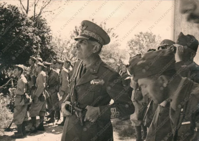Generale Stato Maggiore Capitano di brigata Regio Esercito Foto militare WW2