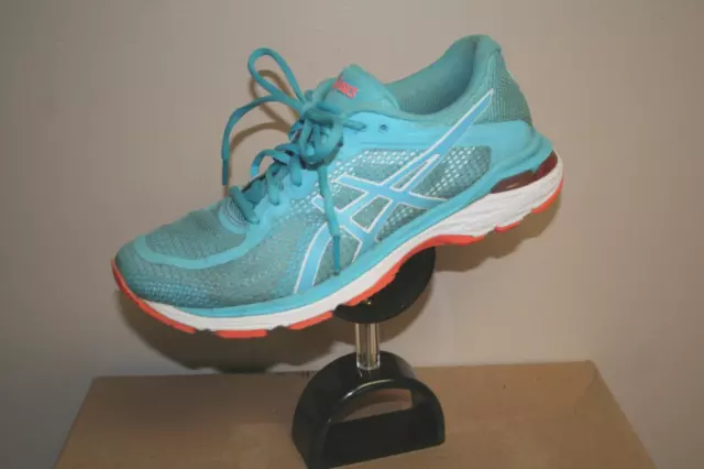 ASICS WOMENS AQUA Blue Turquoise Gel Pursue 4 Running Shoes Size 9