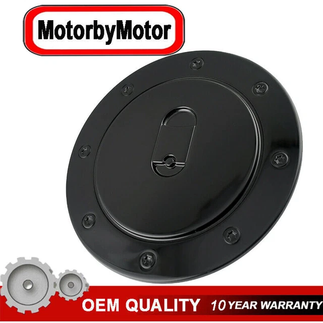 For Chevy Silverado 99-06 Accessories Triple Black Fuel Tank Gas Door Cap Cover