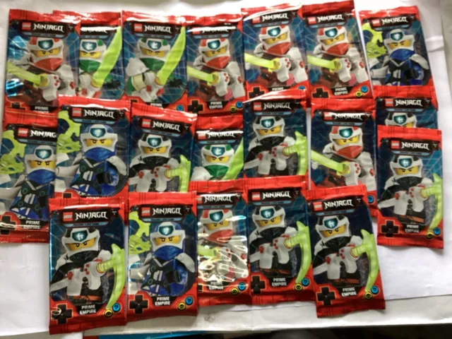 Lego ninjago Trading Card Game Serie 1 ,20 Paquetes De 5 Tarjetas Nuevo Original