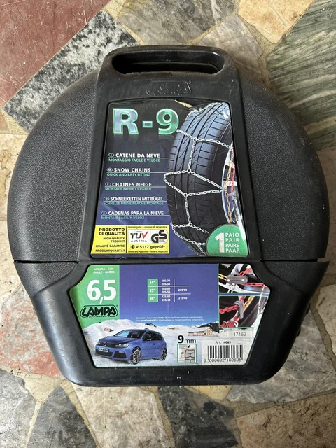 Catene 9mm Per Gomme 205/60 R15 Catene Da Neve SMC 9mm Omologate Per Pneumatici 205/60 R15 Catene Da Neve Auto