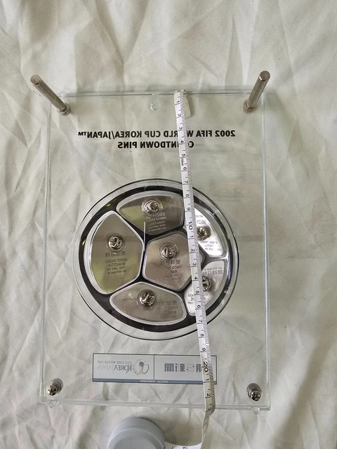 2002 FIFA WORLD cup Korea/Japan countdown pins EUR 200,00