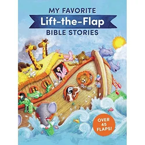 My Favorite Lift-the-Flap Bible Stories [Board book] - Board Book NEW Nelson, Th