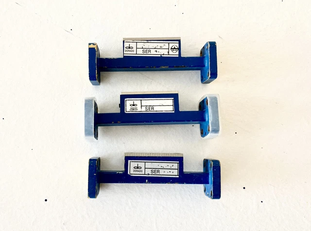 LOT OF 3 dorado wr28 Waveguide Fixed Attenuator