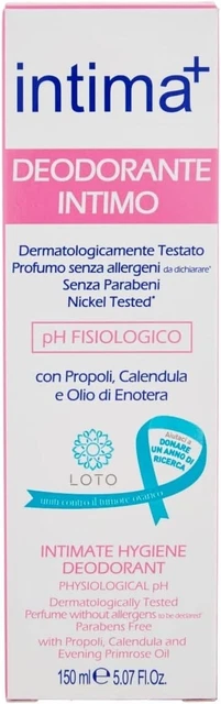 Deodorante Intimo+ Deodorante Intimo Spray 150Ml Spray Intimo