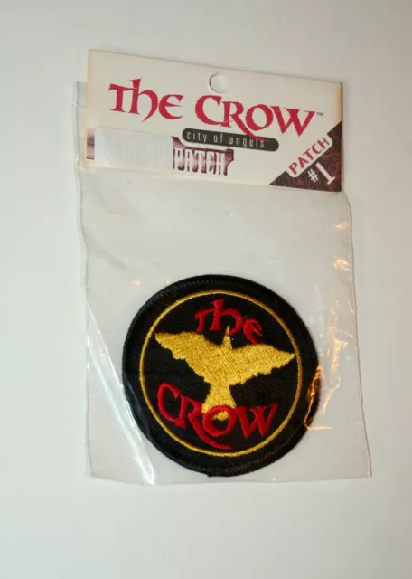 2 The Crow City Of Angels Movie Cloth Patch New NOS MIB 1996 Kitchen Sink Comics