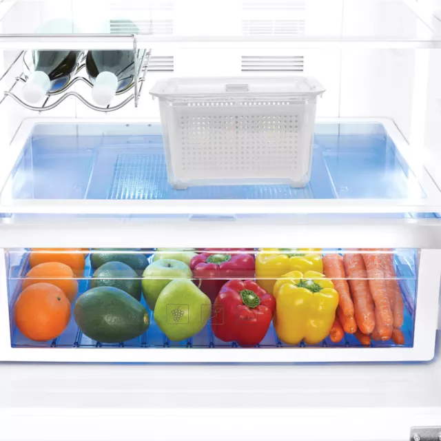 Containers for Fridge Sealing Storage Refrigerator Crisper Partition