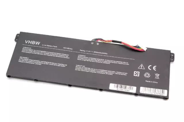 Batterie 3000mAh pour Acer Aspire E3-111, V3, V3-111