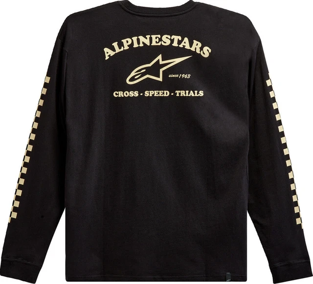 Alpinestars Sunday Long-Sleeve Black T-Shirt