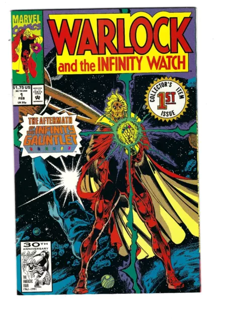 Warlock and the Infinity Watch  #1  1992  Jim Starlin  Angel Medina Marvel comic