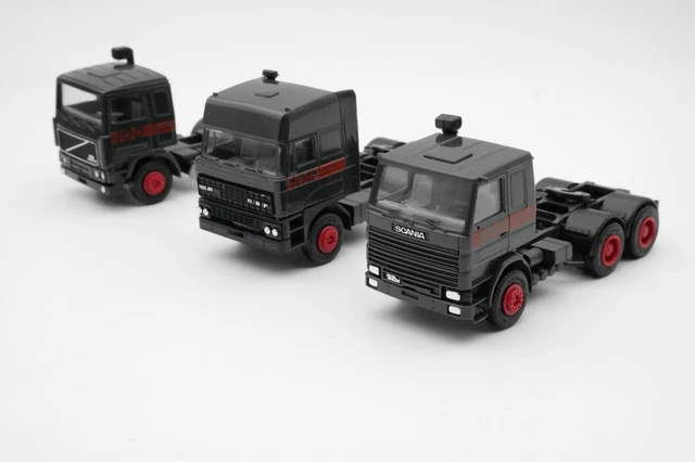 Maquettes De Tracteurs Et Camions 1:87 - Marques DAF, Iveco, Liaz, Scania, Ford (Wiking, Herpa)
