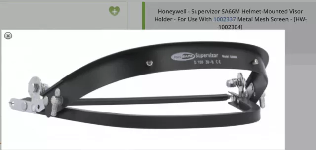 Support en aluminium écran facial Honeywell Supervizor SA66M 1002304
