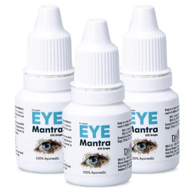 Eye Mantra Dr Juneja's Eye Mantra Gocce oculari ayurvediche da 10 ml,...