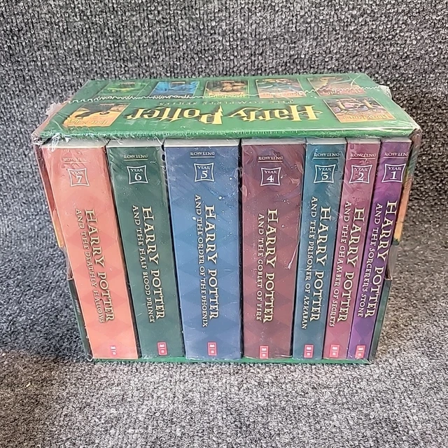 Harry potter books 1 7 by j k rowling paperback 2014 very good