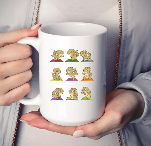 Bearded Dragon Yoga Mug