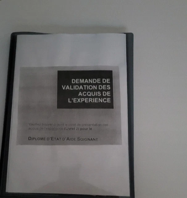 Dossier Vae Aide Soignante Télécharger Module Aide Soignante