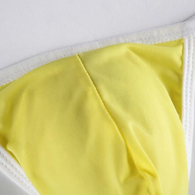 SHORT STRING POUR homme noir/blanc/peau/jaune/rose Mini G String EUR 8 ...