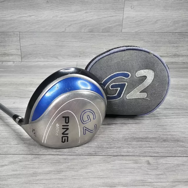 Ping G2 460cc 10° Driver Stiff TFC100D Graphite Shaft RH With Headcover