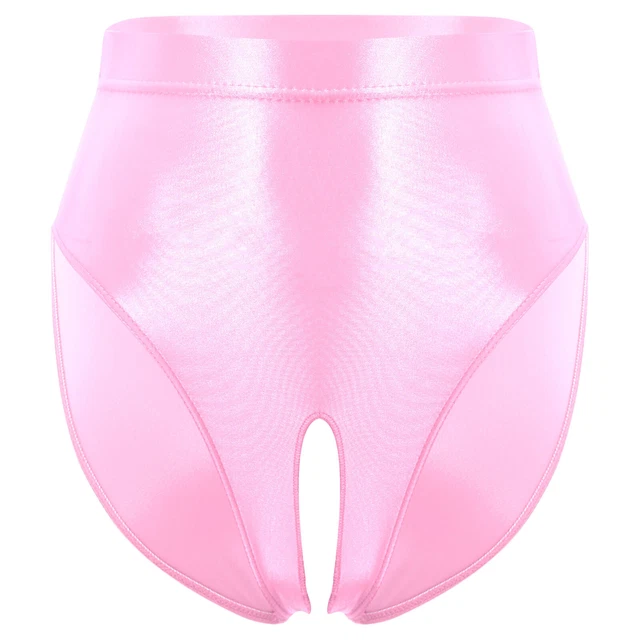 EdWal Damen-Slip Hohe Taille - Flamingo Druck Unterwäsche Nahtlos Baumwolle