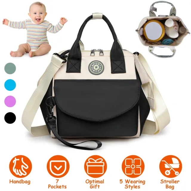 Adjust Baby Nappy Diaper Bag Mummy Maternity Large Capacity Baby Travel Backpack