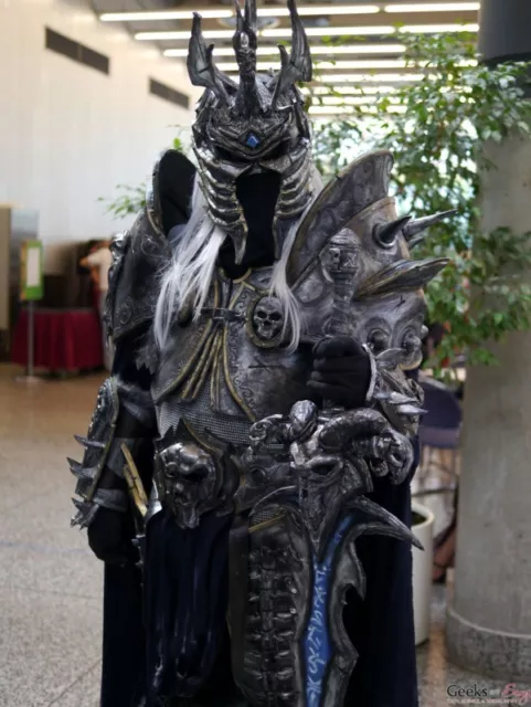 LICH KING ARTHAS SCALA 1:1 INDOSSABILE COSPLAY ( Costume, armatura, Warcraft)